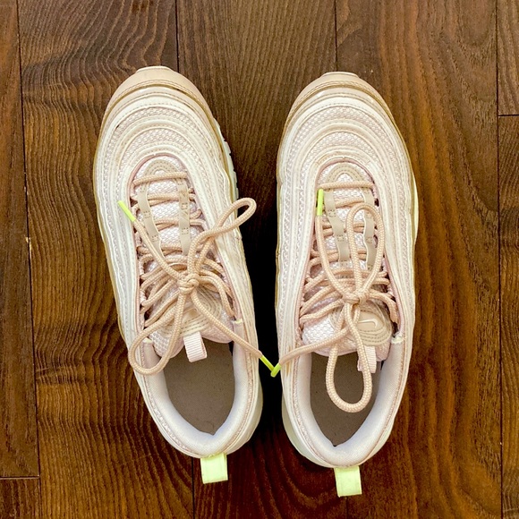 Nike Air Max 97 In Barely Rose / Barely Volt Size 7 - Picture 2 of 5